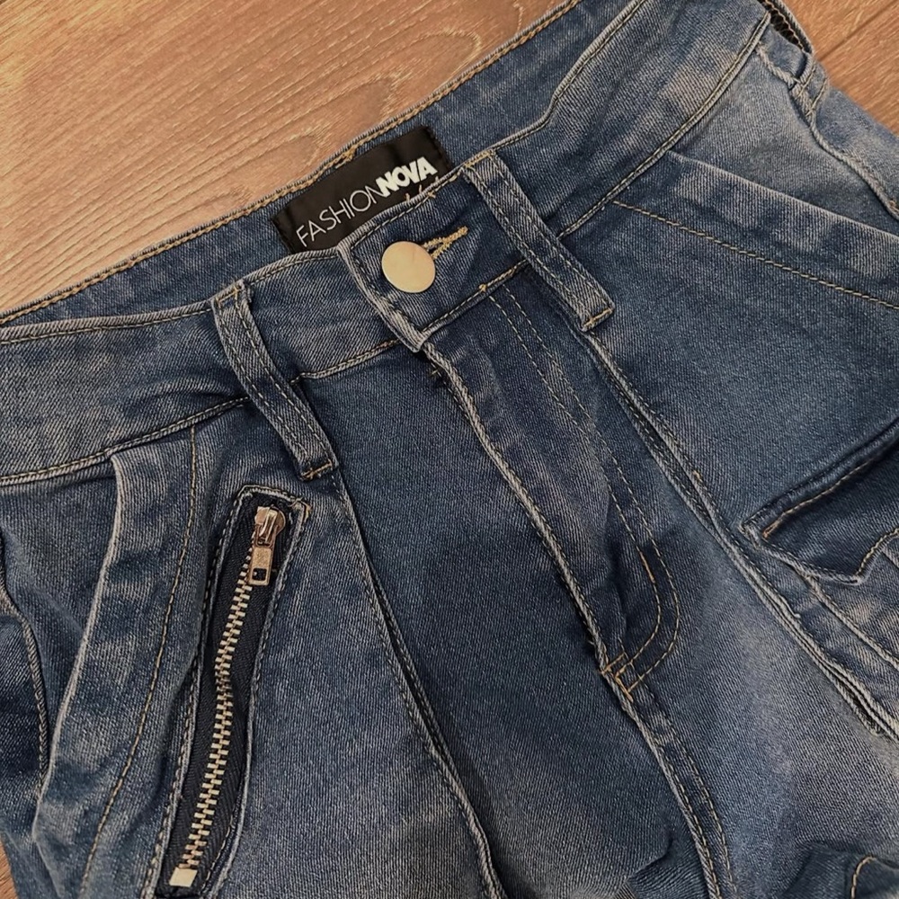 Fashion Nova Blue Denim Jeans